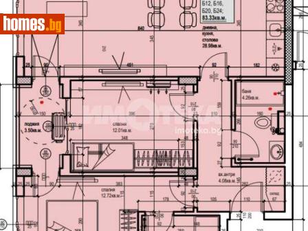 Тристаен, 99m² - Апартамент за продажба - 118806985