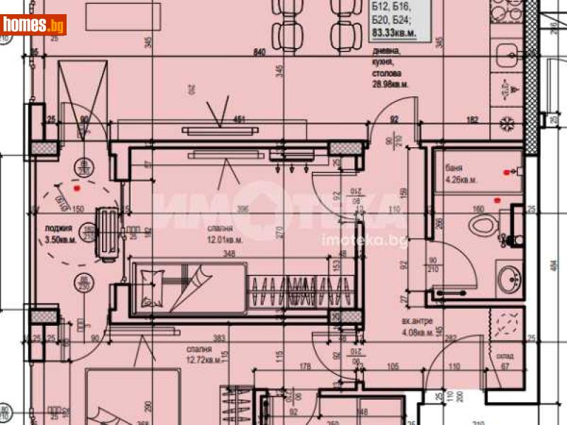 Тристаен, 99m² - Пловдив, Пловдив - Апартамент за продажба - ИМОТЕКА АД - 118806985