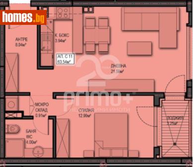 Двустаен, 78m² - Апартамент за продажба - 118817589