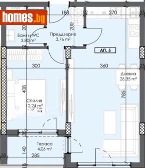 Двустаен, 73m² - Апартамент за продажба - 118839271