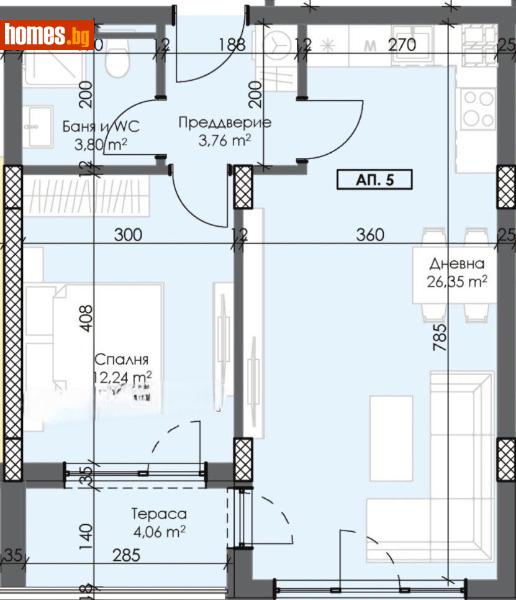 Двустаен, 73m² - Жк. Тракия, Пловдив - Апартамент за продажба - Deluxe Homes - 118839271