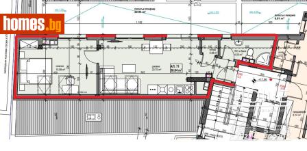 Двустаен, 66m² - Апартамент за продажба - 118845176