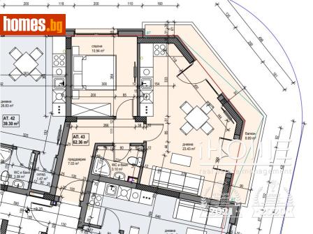 Двустаен, 73m² - Апартамент за продажба - 118845180