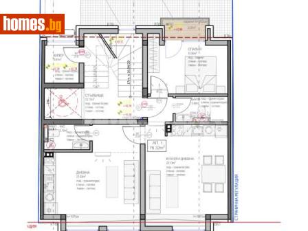 Тристаен, 110m² - Апартамент за продажба - 118854653
