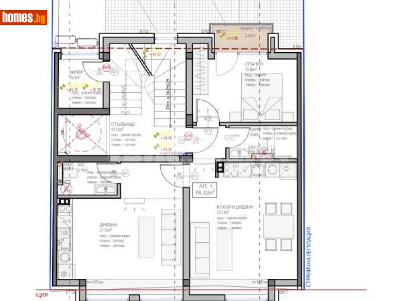 Тристаен, 110m² -  Колхозен Пазар, Варна - Апартамент за продажба - ИМОТЕКА АД - 118854653