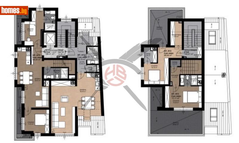 Двустаен, 166m² - снимка 2