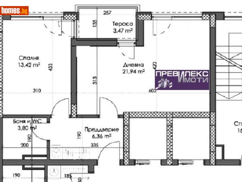 Двустаен, 71m² - Кв. Каменица , Пловдив - Апартамент за продажба - Превилекс имоти ЕООД - 118864045