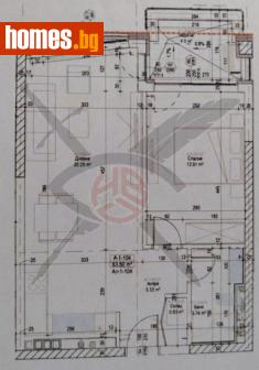 Двустаен, 46m² - Апартамент за продажба - 118911229