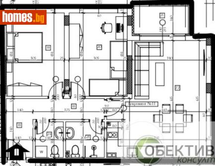 Тристаен, 97m² - Апартамент за продажба - 118948491