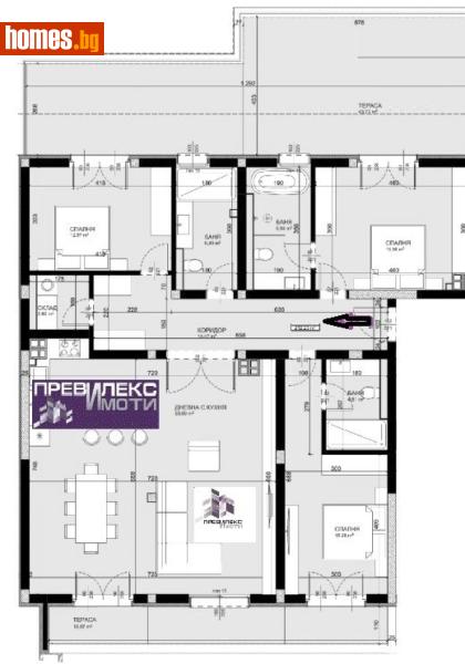 Четиристаен, 243m² - Жк. Христо Смирненски, Пловдив - Апартамент за продажба - Превилекс имоти ЕООД - 118975214