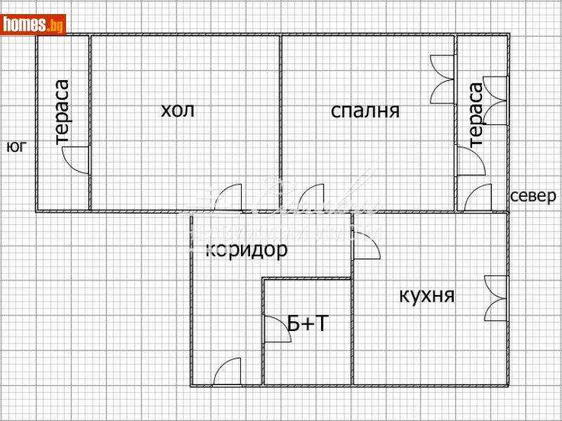 Двустаен, 62m² -  Боян Българанов 2, Шумен - Апартамент за продажба - НЕДВИЖИМИ ИМОТИ СИЛВИ - 118975396