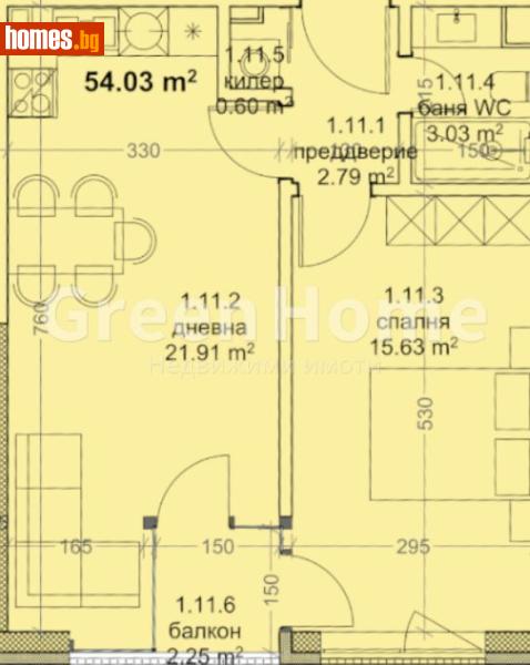 Двустаен, 65m² - Жк. Младост, Варна - Апартамент за продажба - Green Home - 118984556
