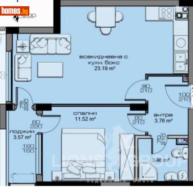 Двустаен, 160m² -  Кайсиева Градина, Варна - Апартамент за продажба - LIONS GROUP - 118986015