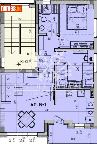 Тристаен, 97m² - Шумен, Шумен - Апартамент за продажба - ЕСТЕРА естейт - 118986067
