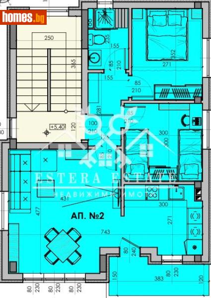 Тристаен, 95m² - Шумен, Шумен - Апартамент за продажба - ЕСТЕРА естейт - 118986068