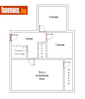Тристаен, 112m² - Апартамент за продажба - 119029744