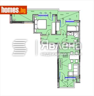 Тристаен, 90m² - Апартамент за продажба - 119072922