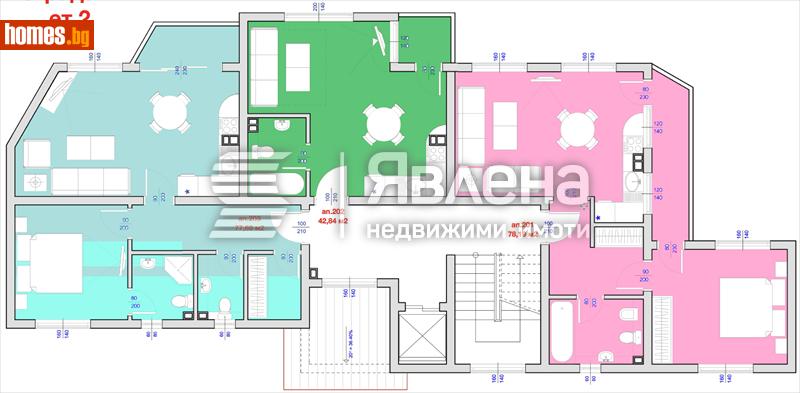 Двустаен, 78m² - Гр.Бяла, Варна - Апартамент за продажба - ЯВЛЕНА - 119073089