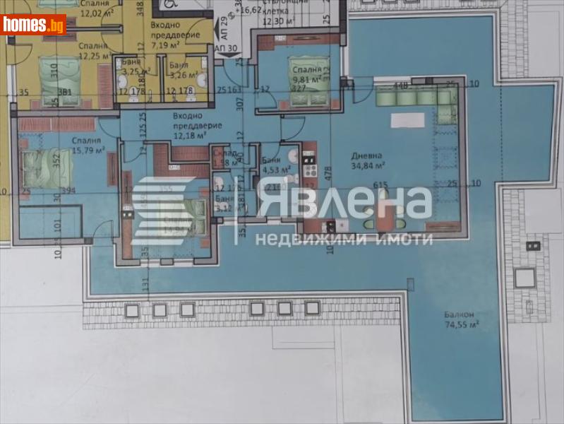 Четиристаен, 233m² -  Люлин Център, София - Апартамент за продажба - ЯВЛЕНА - 119073816