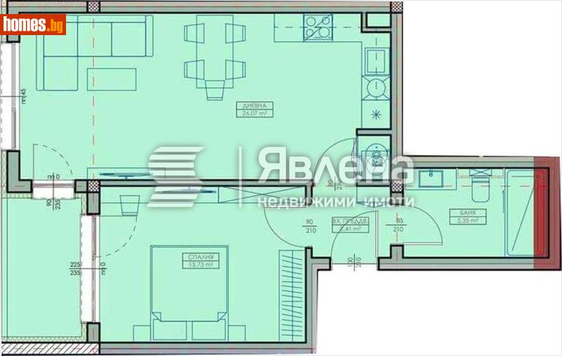 Двустаен, 71m² -  Кайсиева Градина, Варна - Апартамент за продажба - ЯВЛЕНА - 119073863