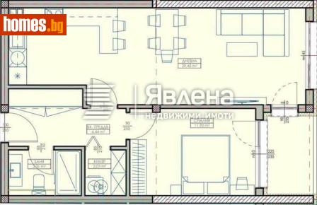 Двустаен, 77m² - Апартамент за продажба - 119073867