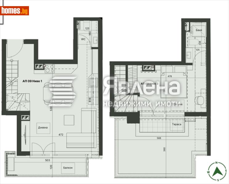 Двустаен, 90m² -  Оборище, София - Апартамент за продажба - ЯВЛЕНА - 119073917