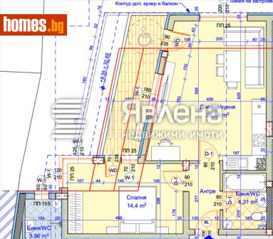 Двустаен, 82m² - Апартамент за продажба - 119074417