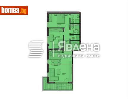 Тристаен, 119m² - Апартамент за продажба - 119075838