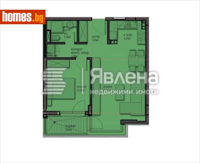 Двустаен, 78m² - Апартамент за продажба - 119075844