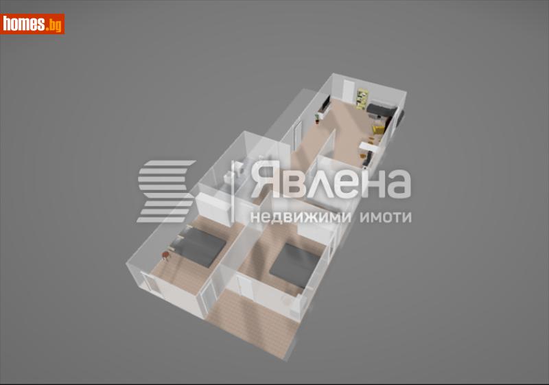 Тристаен, 121m² -  Център, София - Апартамент за продажба - ЯВЛЕНА - 119076162