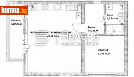 Двустаен, 67m² - Апартамент за продажба - 119077348