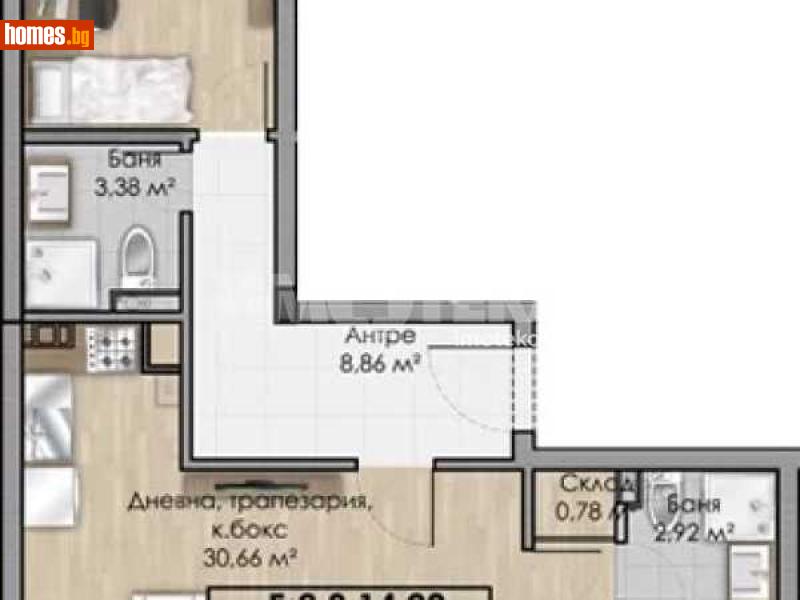 Тристаен, 106m² - Жк. Овча Купел, София - Апартамент за продажба - ИМОТЕКА АД - 119099257