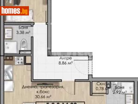 Тристаен, 106m² - Апартамент за продажба - 119099267