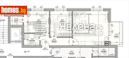 Тристаен, 82m² - Апартамент за продажба - 119100104