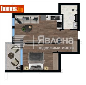 Двустаен, 59m² - Апартамент за продажба - 119100736