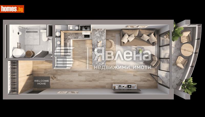 Едностаен, 48m² - К.к.Слънчев Бряг, Бургас - Апартамент за продажба - ЯВЛЕНА - 119100838