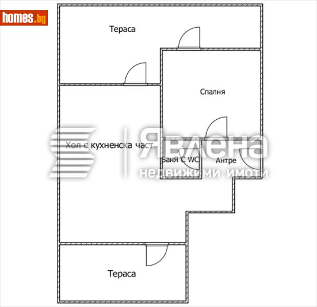 Двустаен, 81m² -  Студентски Град, София - Апартамент за продажба - ЯВЛЕНА - 119101147