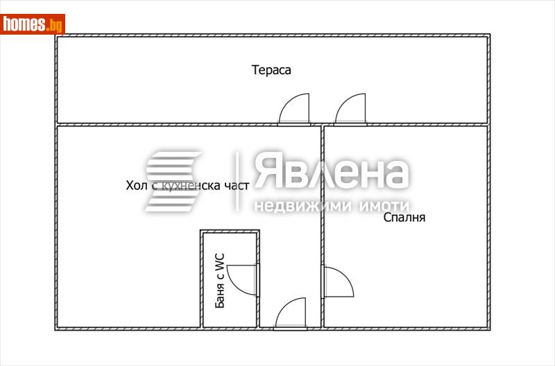 Двустаен, 81m² - Кв. Малинова Долина, София - Апартамент за продажба - ЯВЛЕНА - 119101157