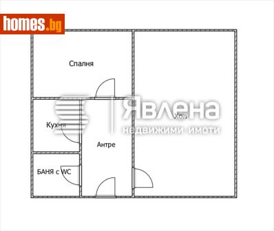 Двустаен, 43m² - Апартамент за продажба - 119102000