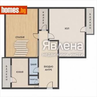 Двустаен, 60m² - Апартамент за продажба - 119102541