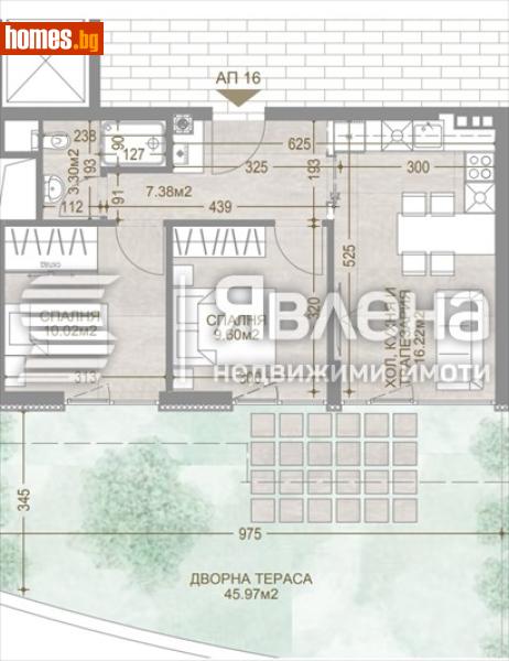 Тристаен, 116m² - Кв. Манастирски Ливади, София - Апартамент за продажба - ЯВЛЕНА - 119102561