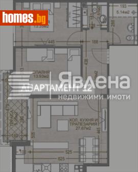 Тристаен, 104m² - Апартамент за продажба - 119102608