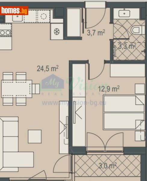 Четиристаен, 187m² - Жк. Овча Купел 2, София - Апартамент за продажба - Myvision Real Estate - 119105302
