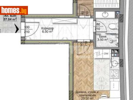 Двустаен, 70m² - Апартамент за продажба - 119126062