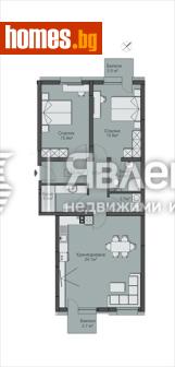 Тристаен, 144m² - Апартамент за продажба - 119126204