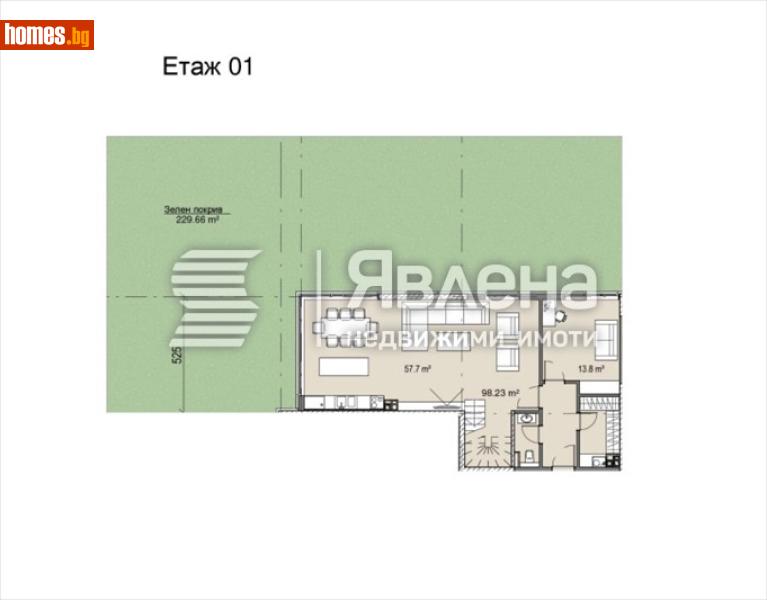 Многостаен, 215m² - Кв. Кръстова Вада, София - Апартамент за продажба - ЯВЛЕНА - 119126273