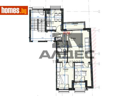Тристаен, 107m² - Апартамент за продажба - 119128637
