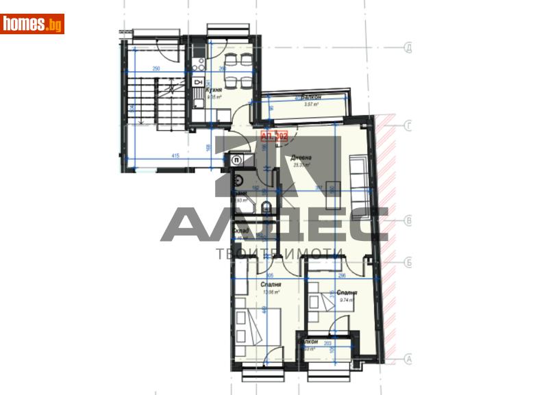Тристаен, 107m² - Жк. Банишора, София - Апартамент за продажба - АЛДЕС НЕДВИЖИМИ ИМОТИ - 119128637