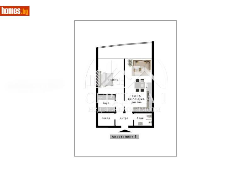 Двустаен, 100m² -  Драгалевци, София - Апартамент за продажба - СЕРДИКА 1 НЕДВИЖИМИ ИМОТИ ЕООД - 119136679