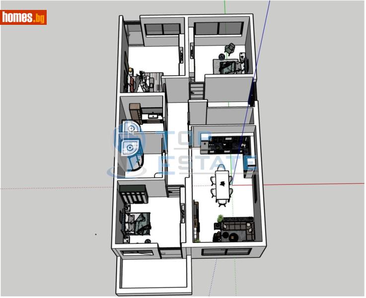 Четиристаен, 134m² - Жк. Бузлуджа, Велико Търново - Апартамент за продажба - Top Estate - 119141670